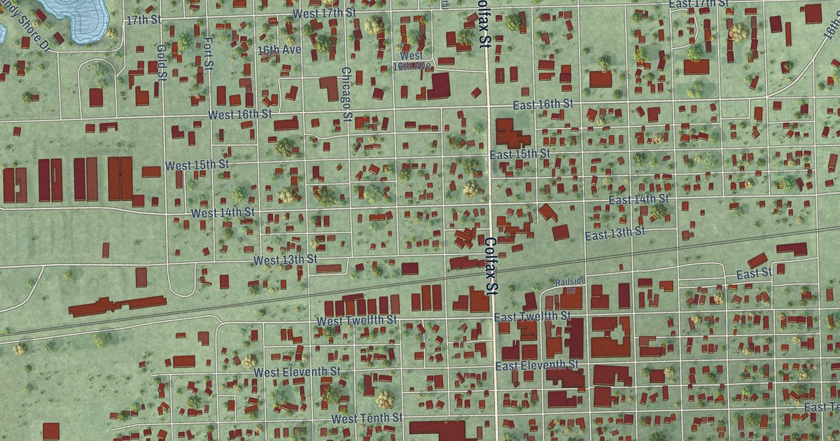 Map of Schuyler, Nebraska in 2026