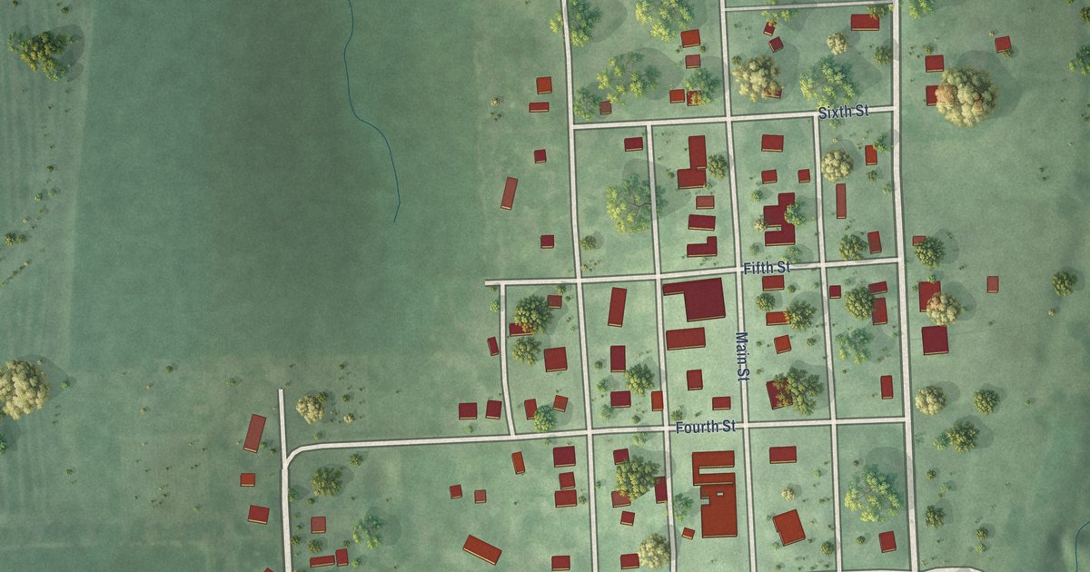 Map of Shubert, Nebraska in 2026