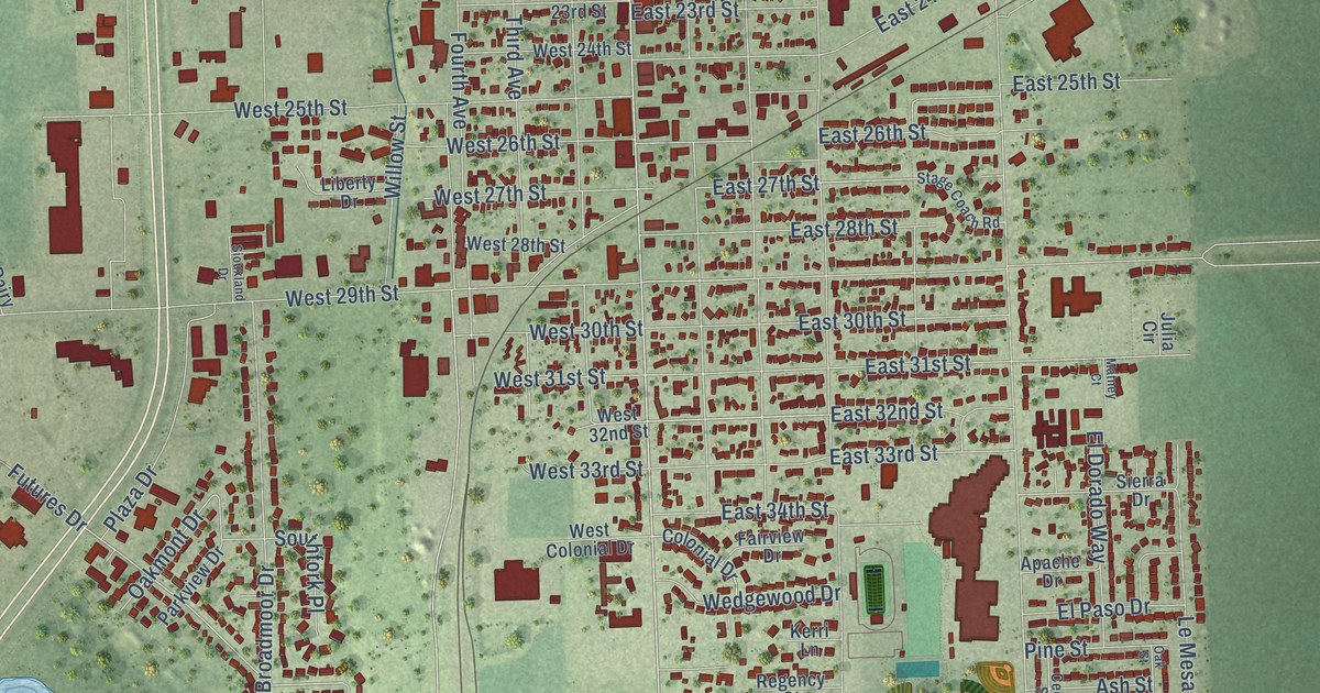 Map of South Sioux City, Nebraska in 2026