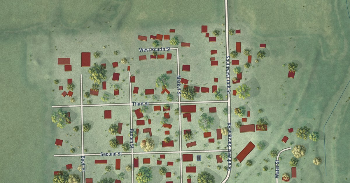 Map of Sprague, Nebraska in 2026