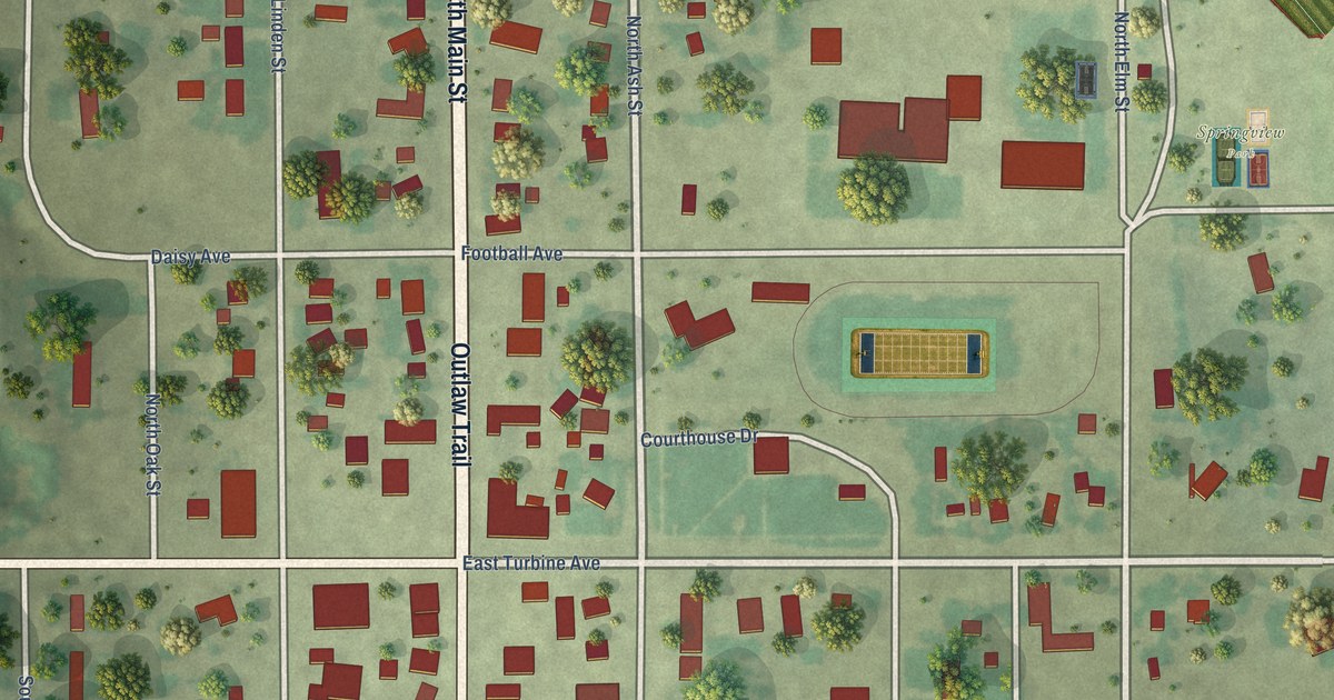 Map of Springview, Nebraska in 2026