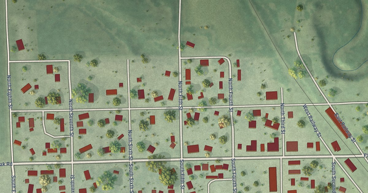 Map of Staplehurst, Nebraska in 2026