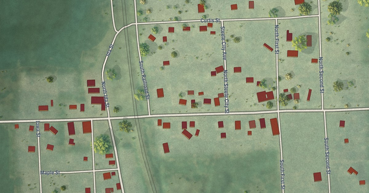 Map of Steele City, Nebraska in 2026
