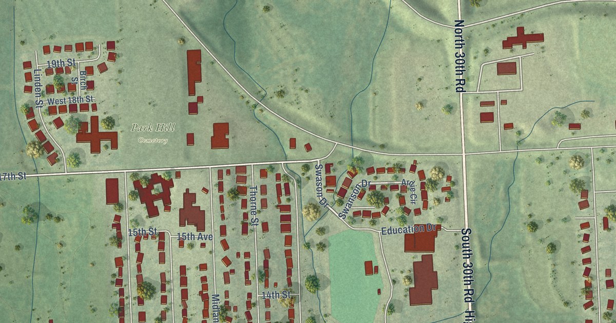 Map of Syracuse, Nebraska in 2026