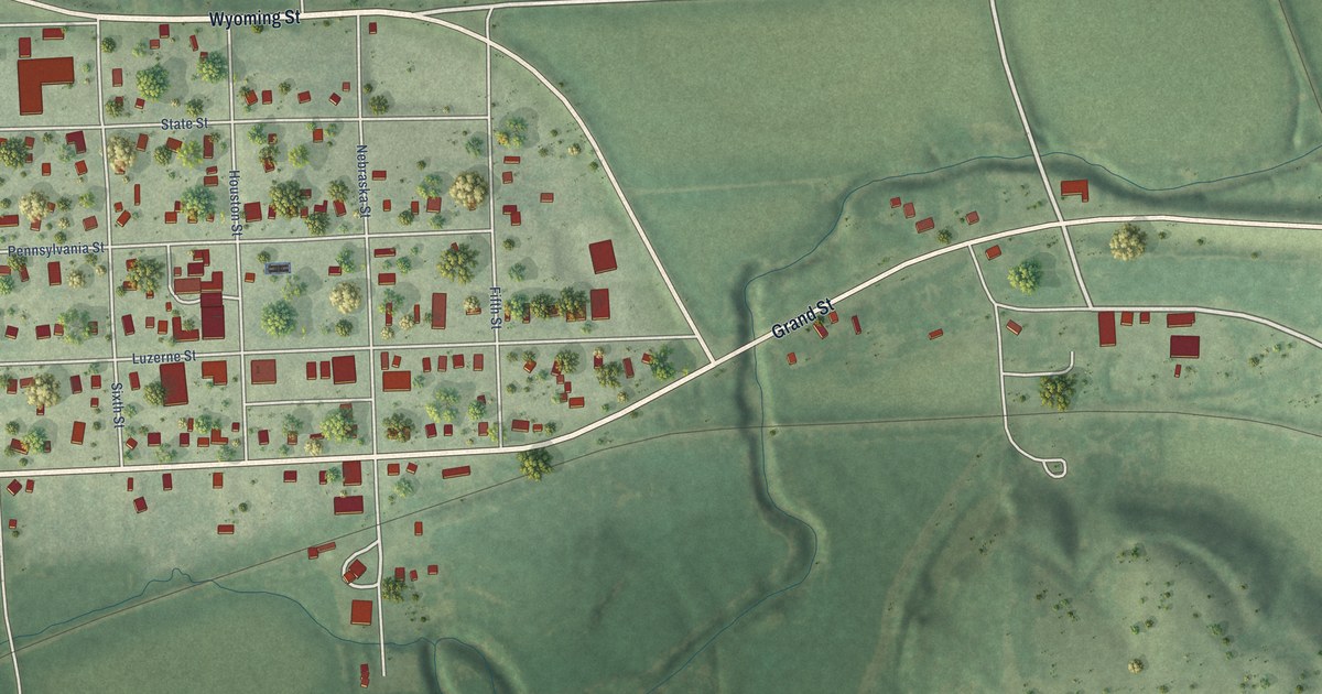 Map of Table Rock, Nebraska in 2026