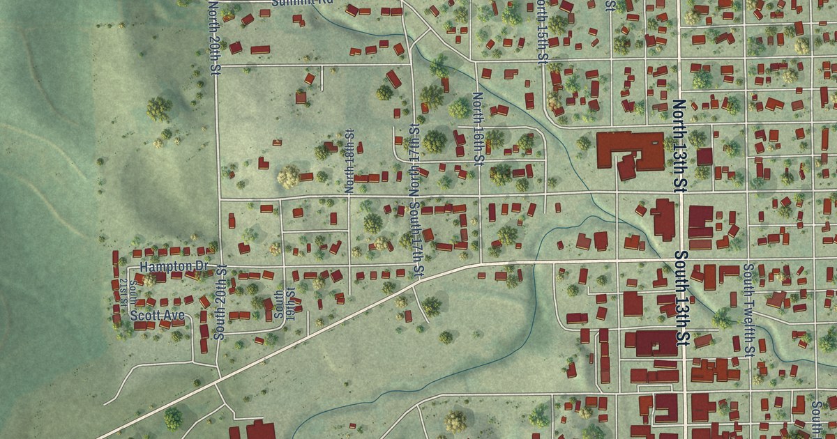 Map of Tekamah, Nebraska in 2026