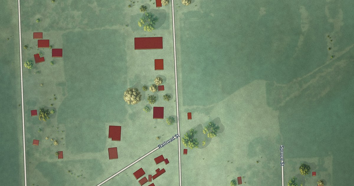 Map of Thayer, Nebraska in 2026
