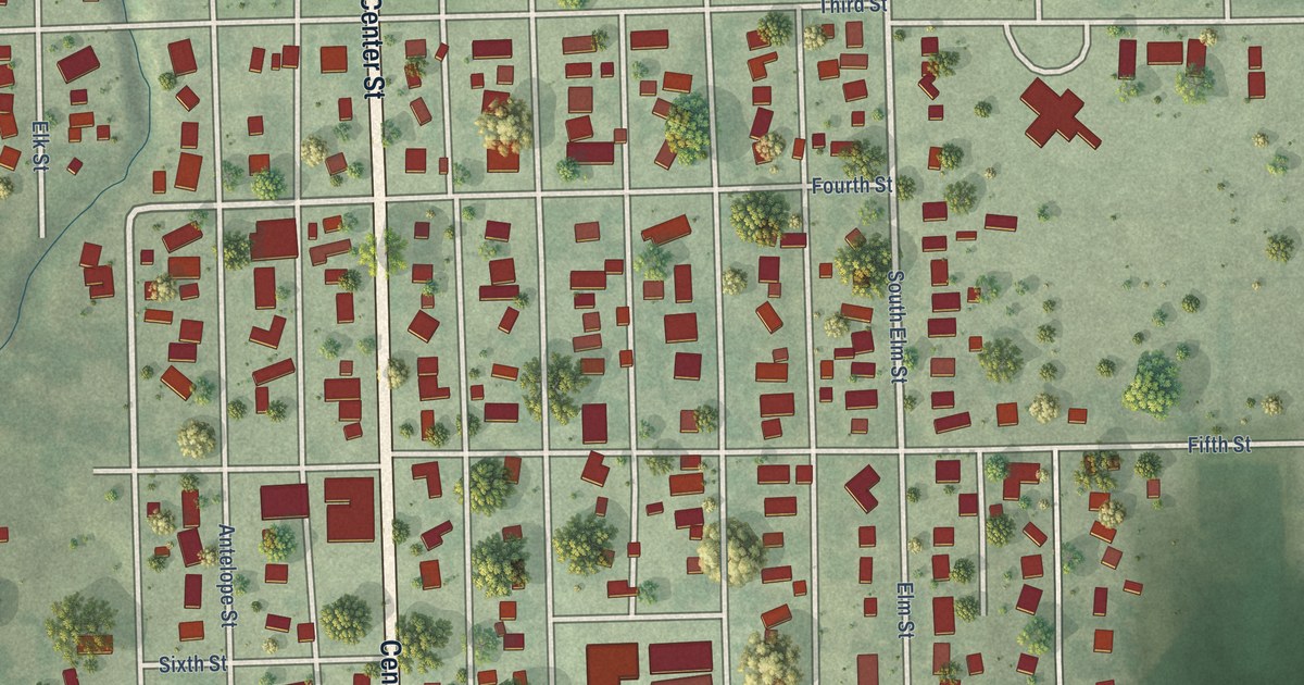 Map of Tilden, Nebraska in 2026
