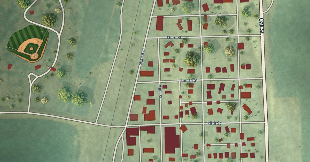 Map of Uehling, Nebraska in 2026
