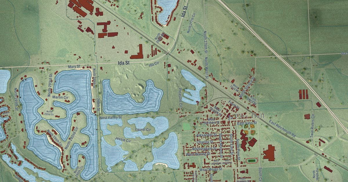 Map of Valley, Nebraska in 2026