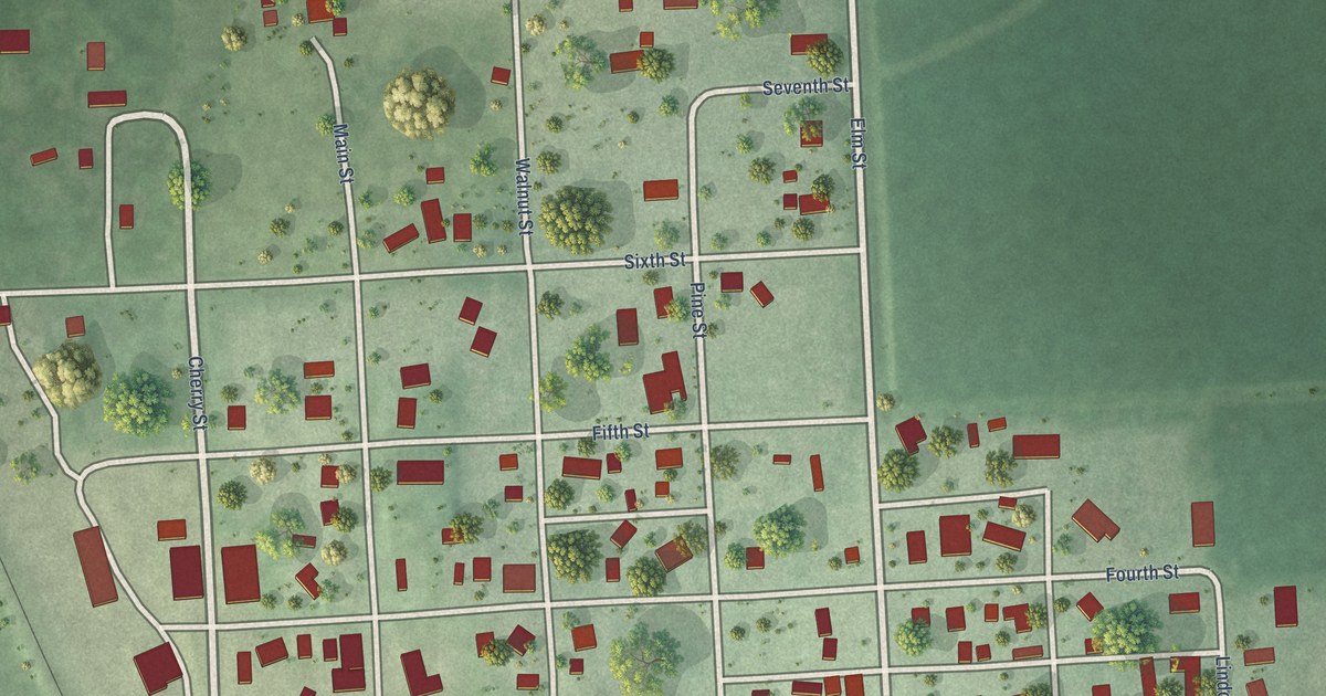 Map of Verdon, Nebraska in 2026