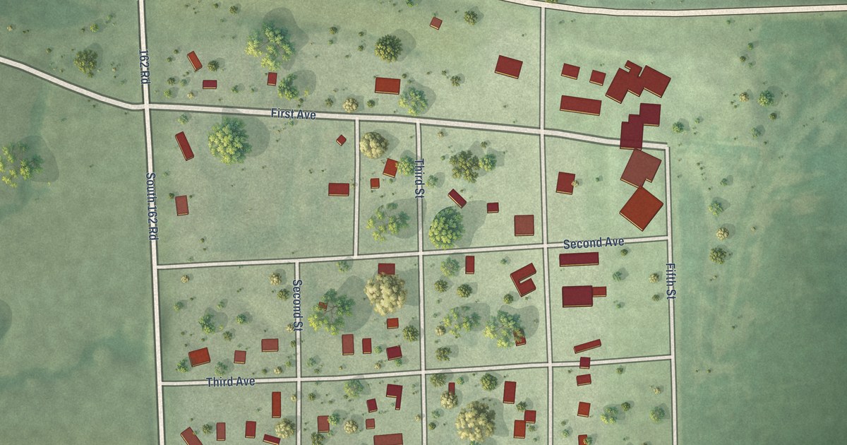 Map of Virginia, Nebraska in 2026