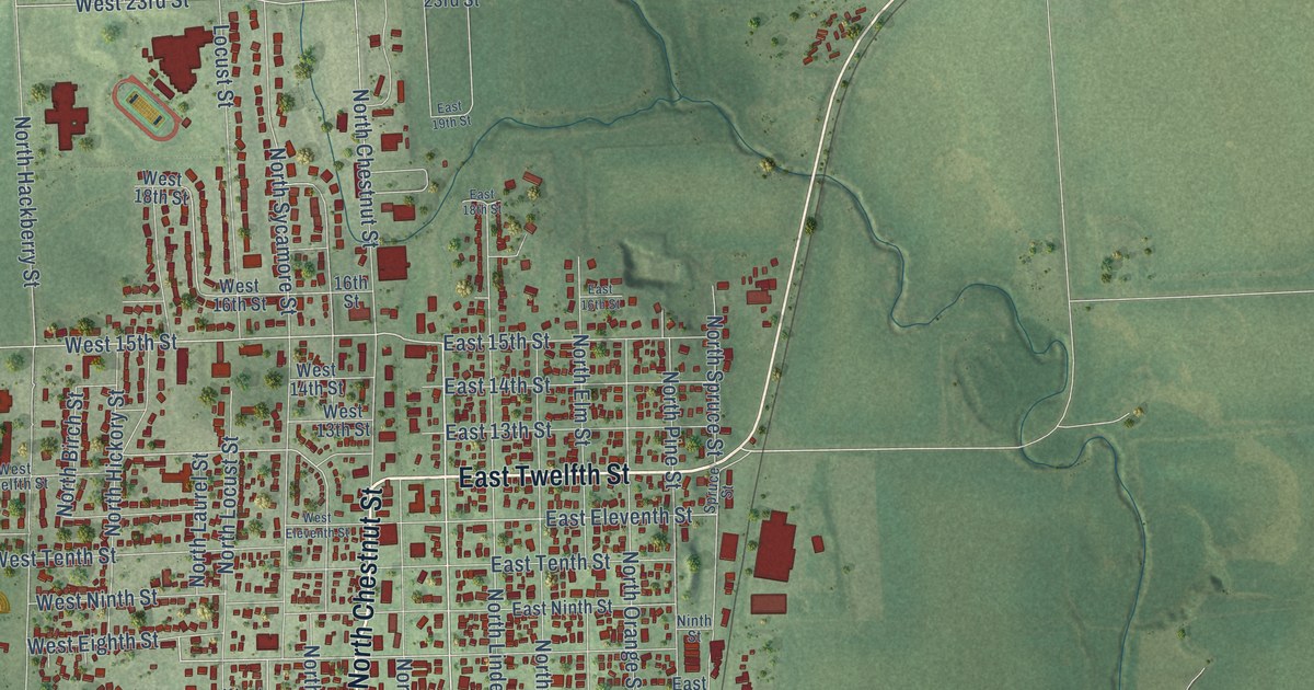 Map of Wahoo, Nebraska in 2026