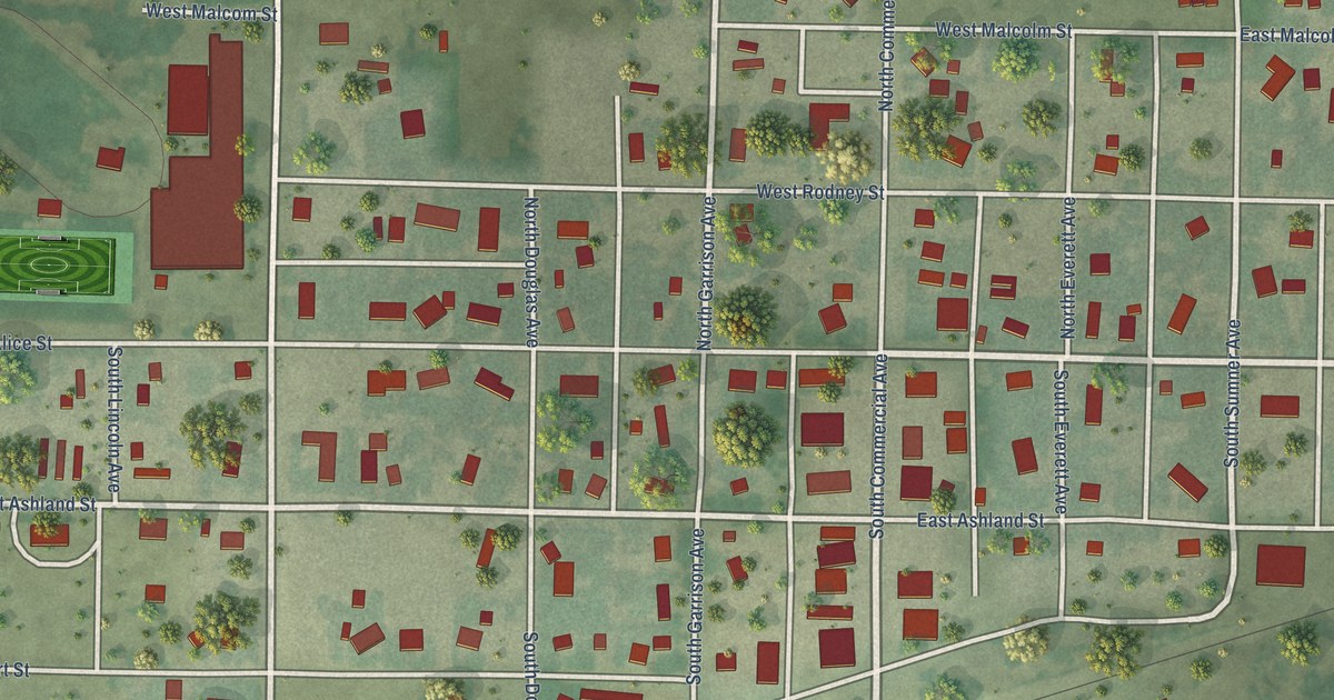 Map of Wallace, Nebraska in 2026