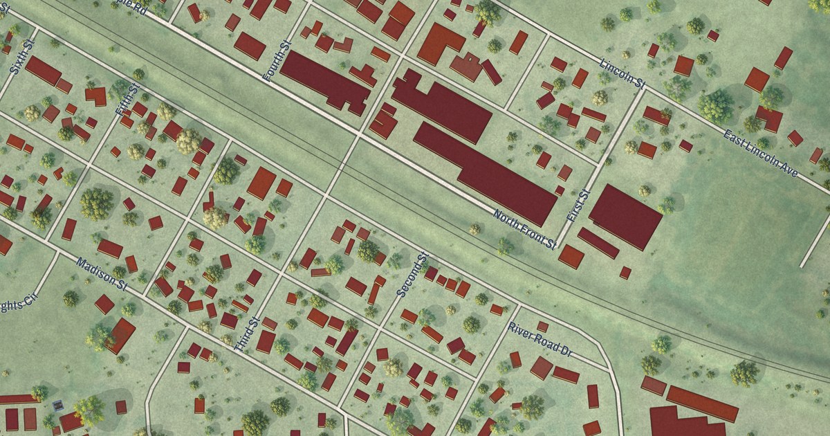 Map of Waterloo, Nebraska in 2026