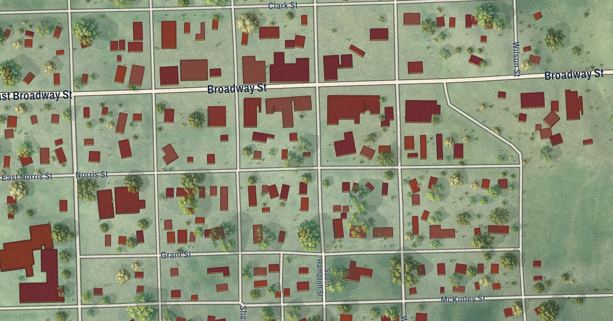 Map of Wausa, Nebraska in 2026
