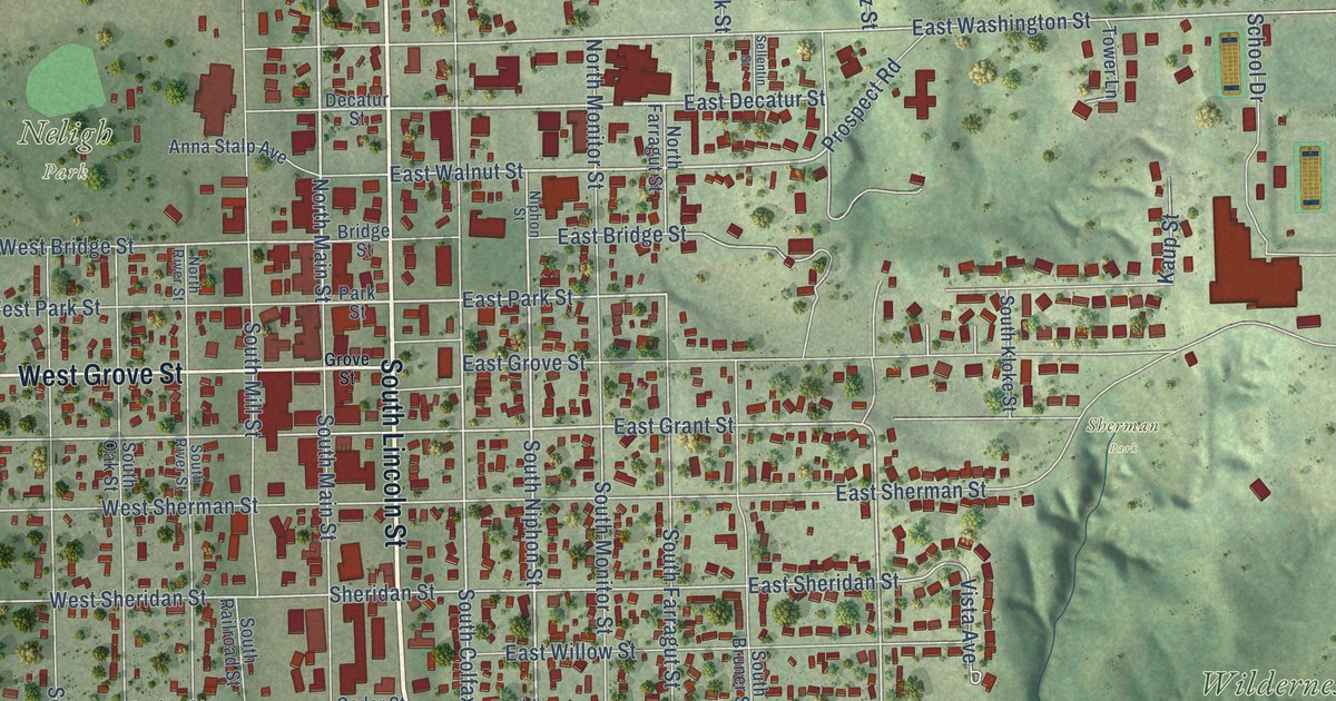 Map of West Point, Nebraska in 2026