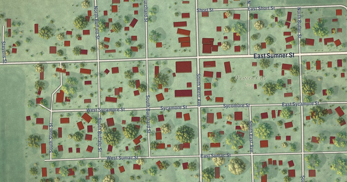 Map of Western, Nebraska in 2026