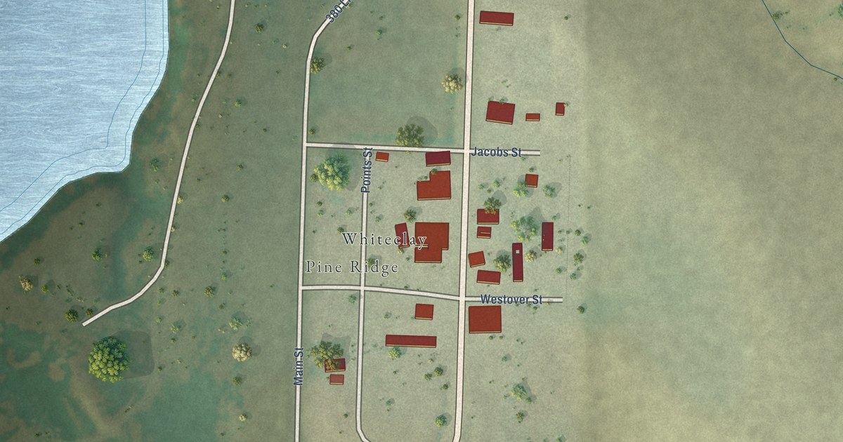 Map of White Clay, Nebraska in 2026