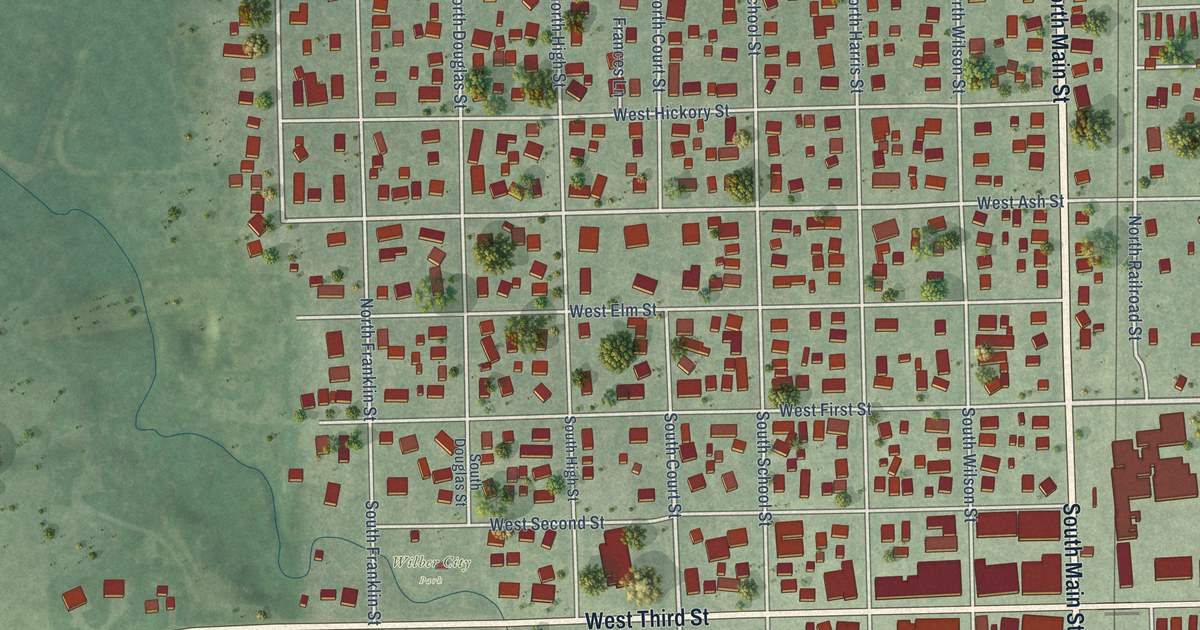 Map of Wilber, Nebraska in 2026