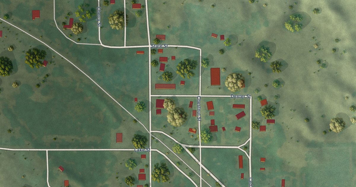 Map of Wood Lake, Nebraska in 2026