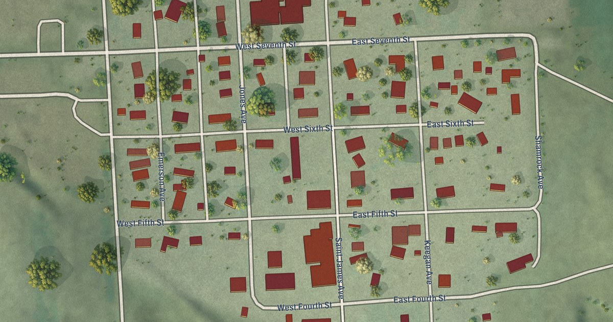 Map of Wynot, Nebraska in 2026
