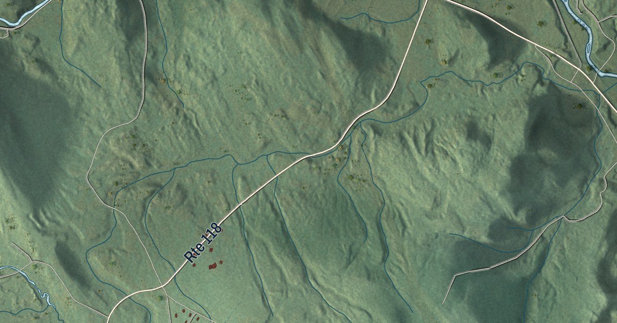Detailed Map of Groton, New Hampshire