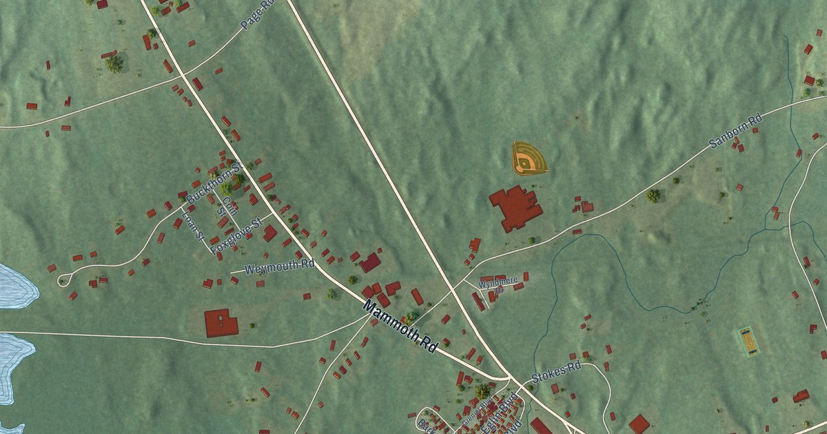 Detailed Map of North Londonderry, New Hampshire