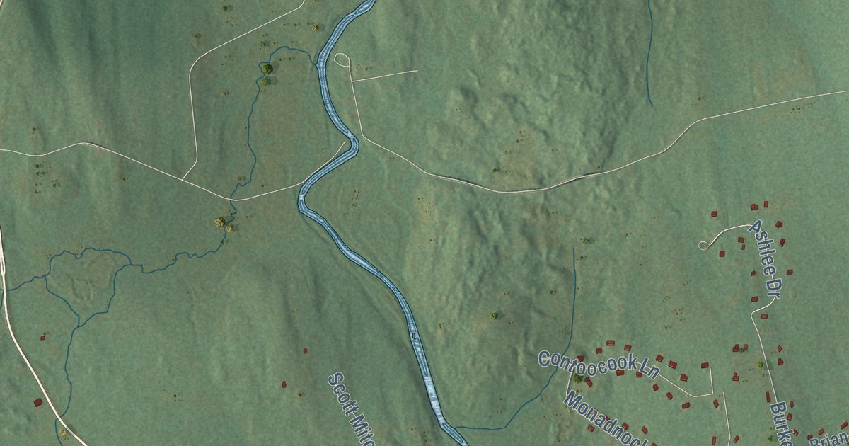 Detailed Map of Peterborough, New Hampshire