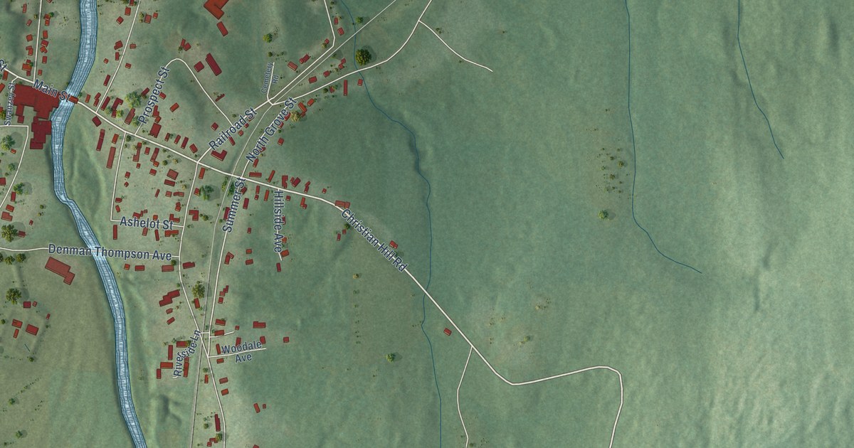 Detailed Map of West Swanzey, New Hampshire