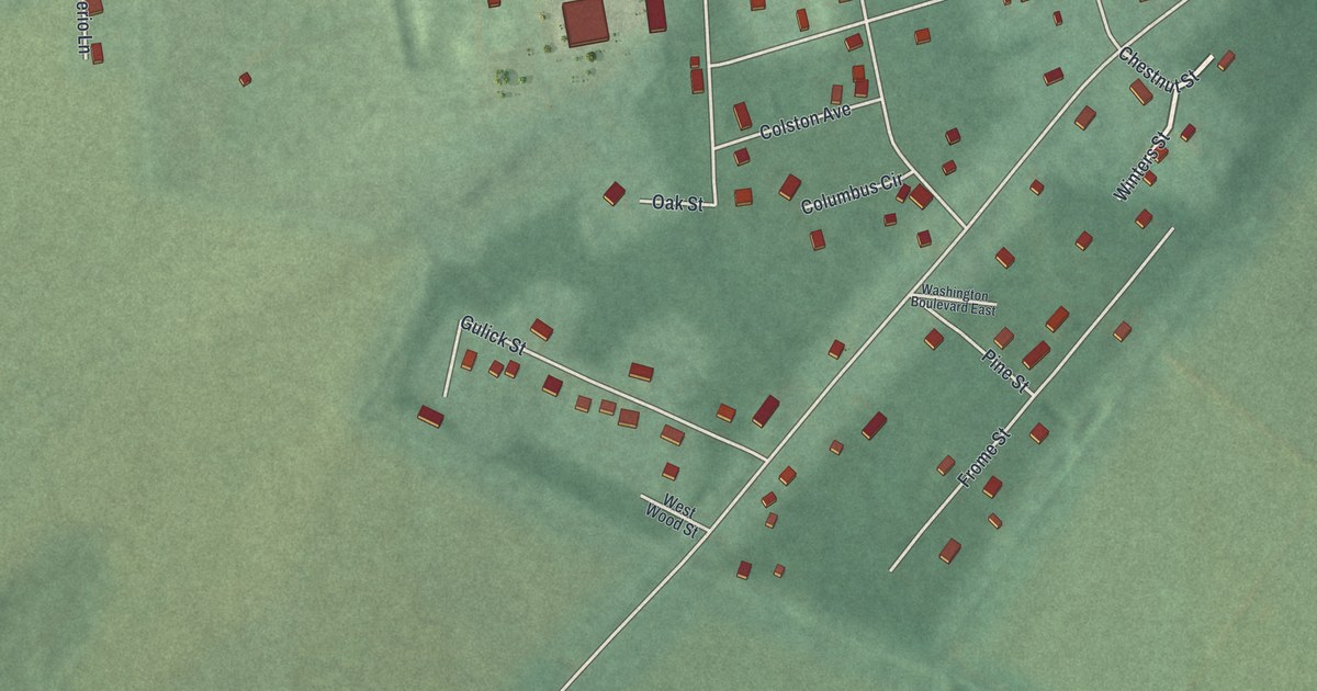 Map of Anderson, New Jersey in 2026