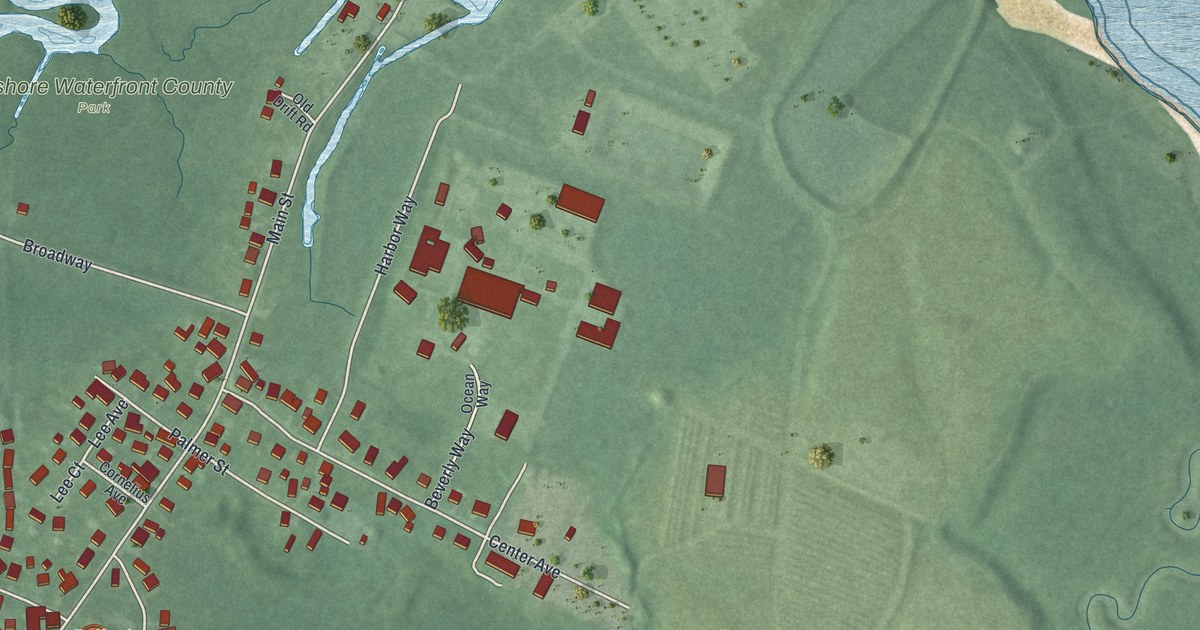 Map of Belford, New Jersey in 2026
