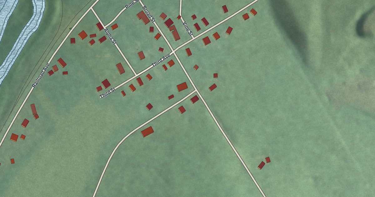 Map of Brainards, New Jersey in 2026