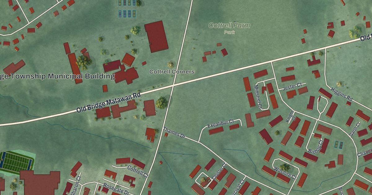 Map of Brownville, New Jersey in 2026
