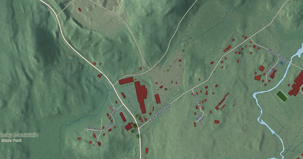 Map of Byram Center, New Jersey in 2026