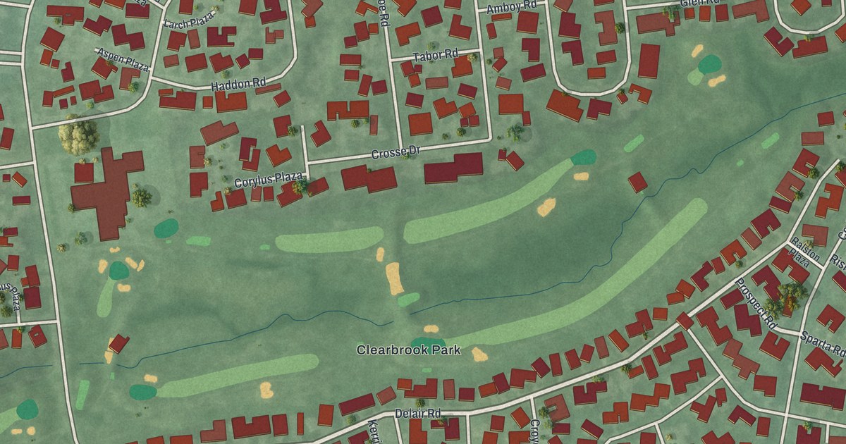 Map of Clearbrook, New Jersey in 2026
