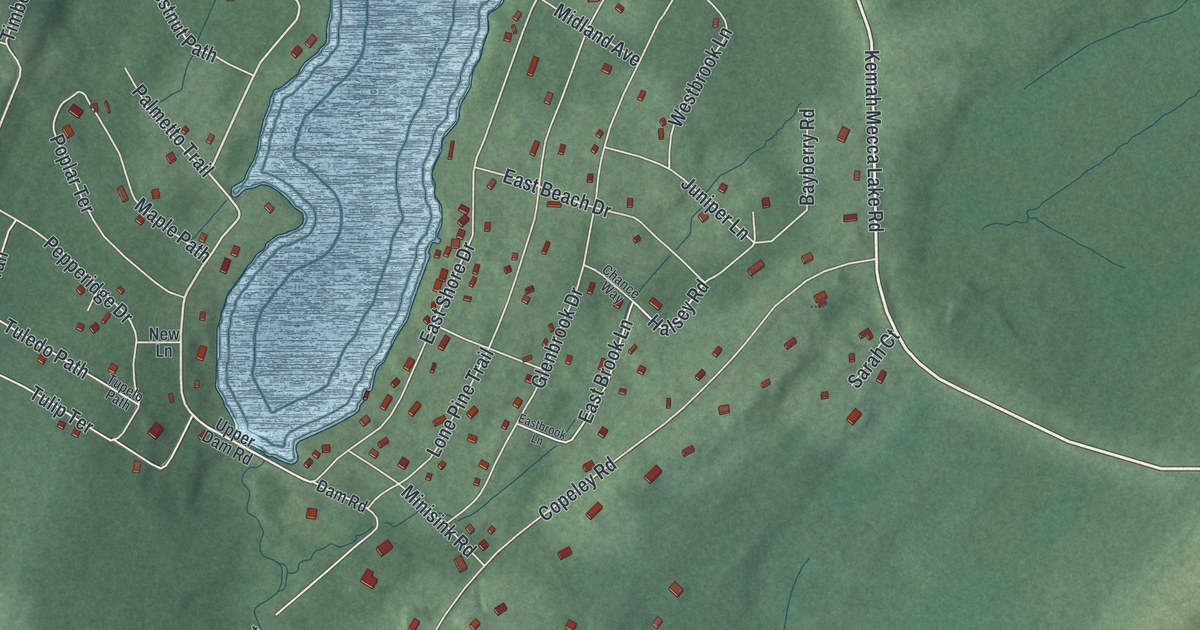 Map of Crandon Lakes, New Jersey in 2026