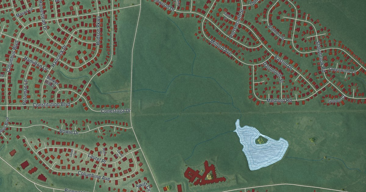 Map of Crestwood Village, New Jersey in 2026