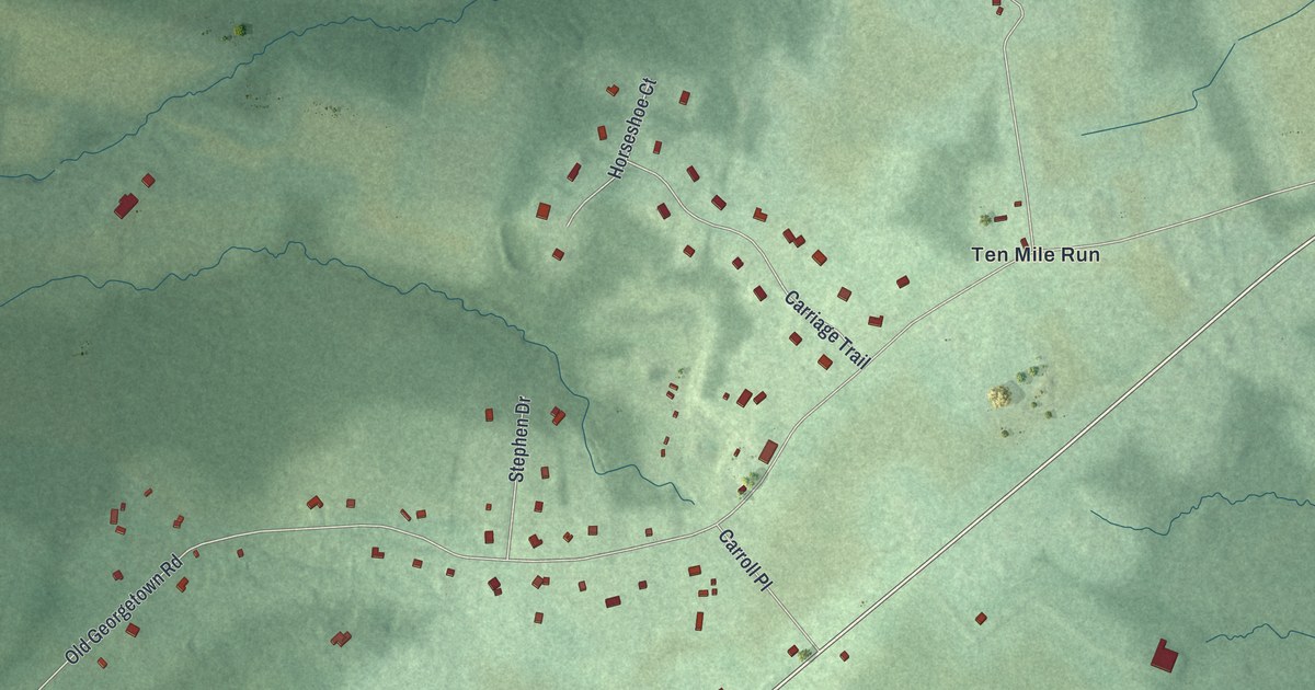 Map of East Rocky Hill, New Jersey in 2026