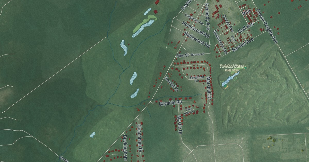 Map of English Creek, New Jersey in 2026