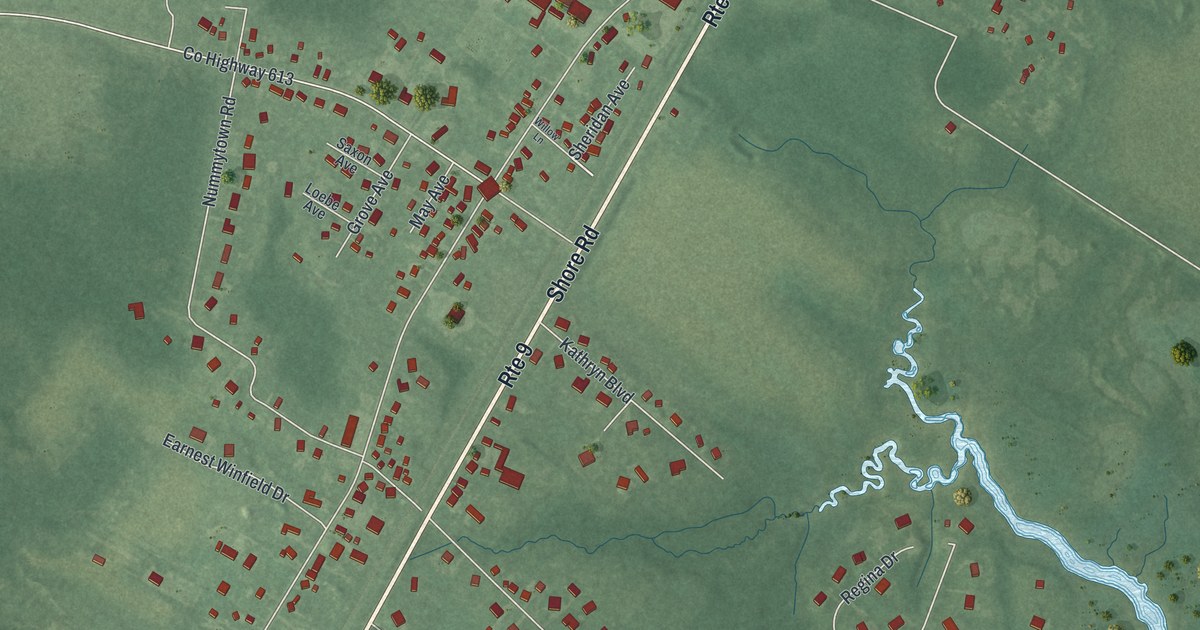 Map of Erma, New Jersey in 2026