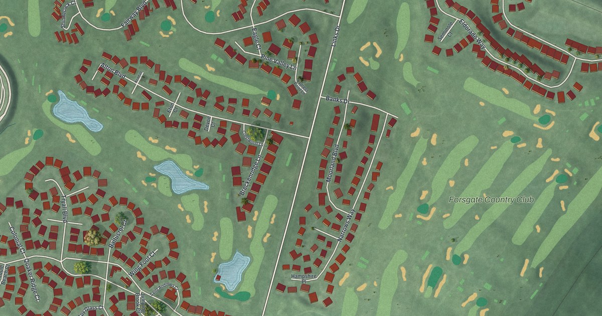 Map of Forsgate, New Jersey in 2026
