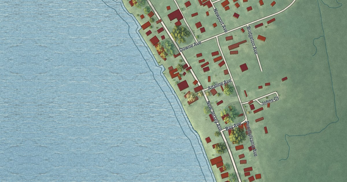 Map of Fortescue, New Jersey in 2026
