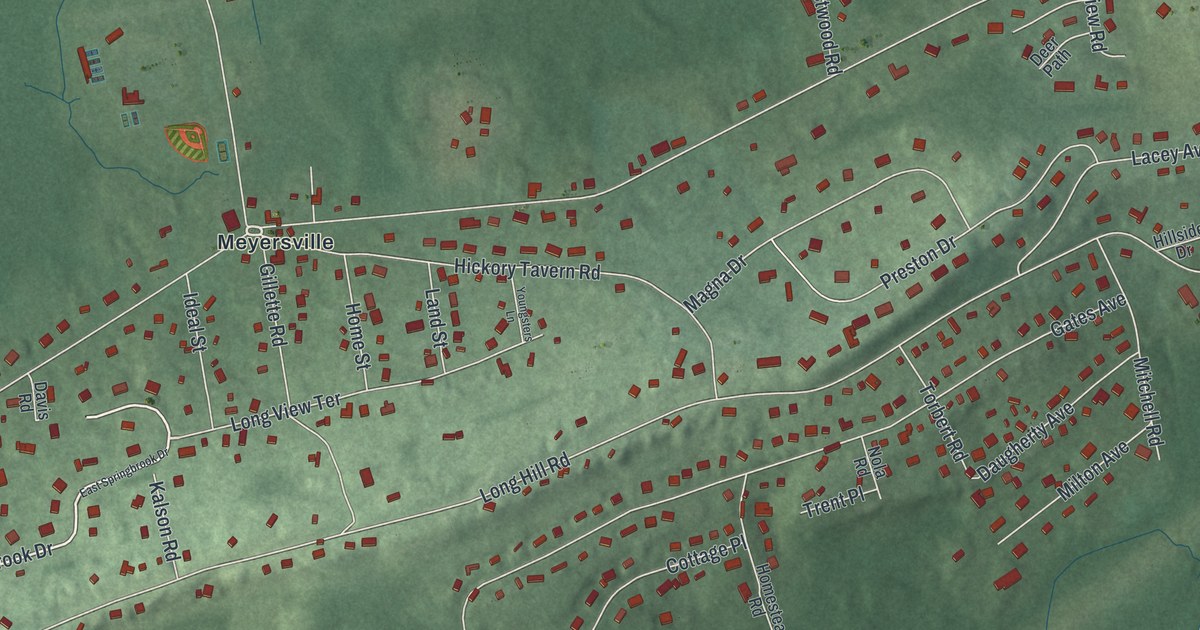 Map of Gillette, New Jersey in 2026