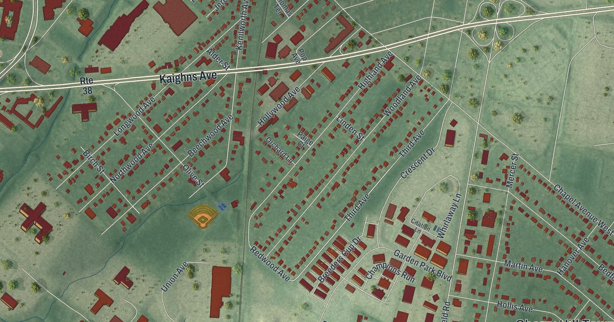 Map of Golden Triangle, New Jersey in 2026