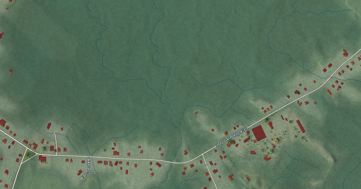 Map of Green Village, New Jersey in 2026
