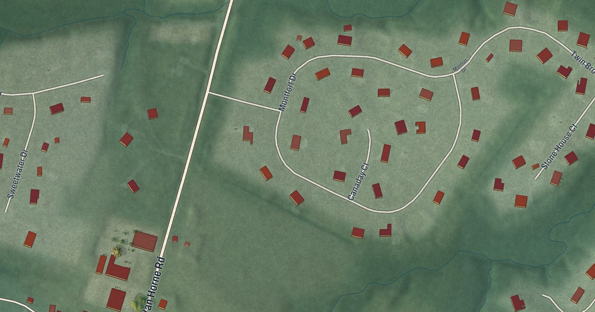 Map of Harlingen, New Jersey in 2026