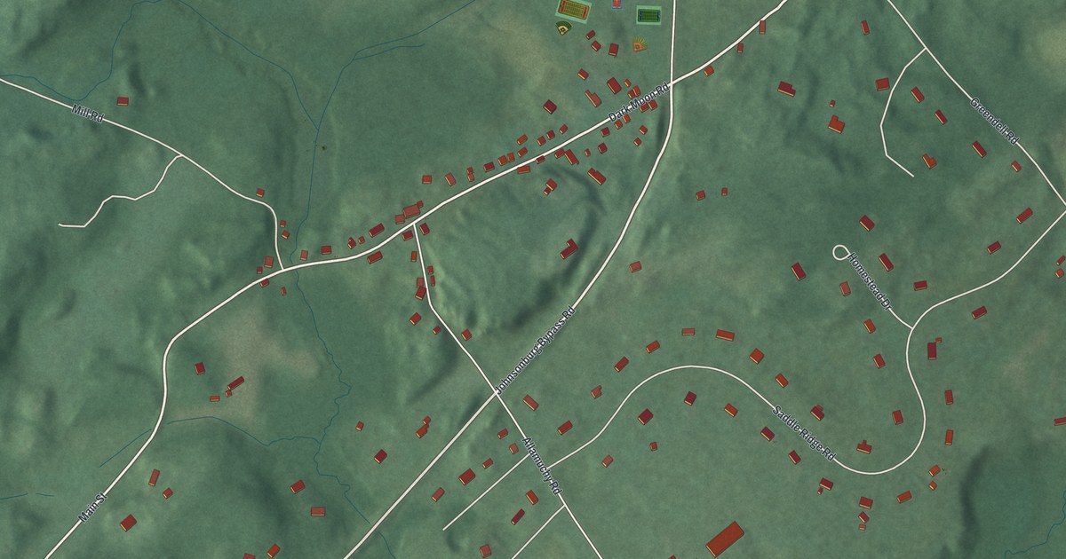 Map of Johnsonburg, New Jersey in 2026