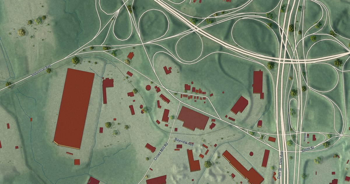 Map of Keasbey, New Jersey in 2026