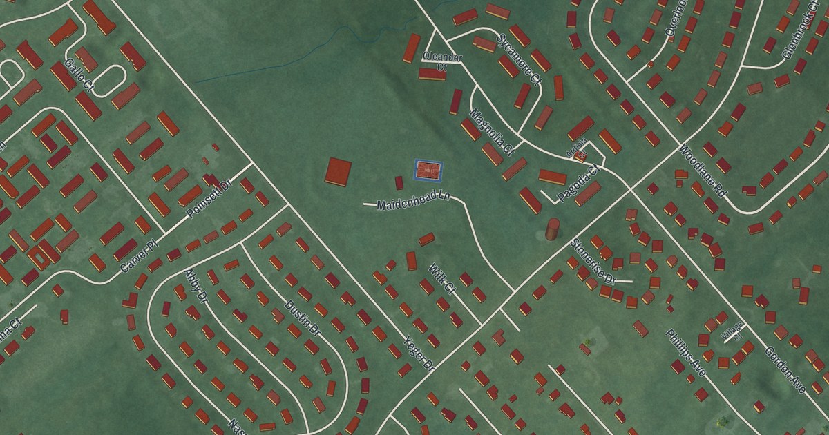 Map of Lawrenceville, New Jersey in 2026